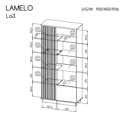 Dolmar WITRYNA LAMELO LA3 - zdjecie nr 1